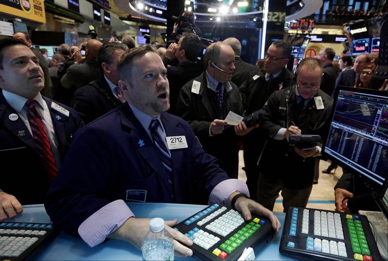Stocks open lower on Wall Street ahead of Fed news